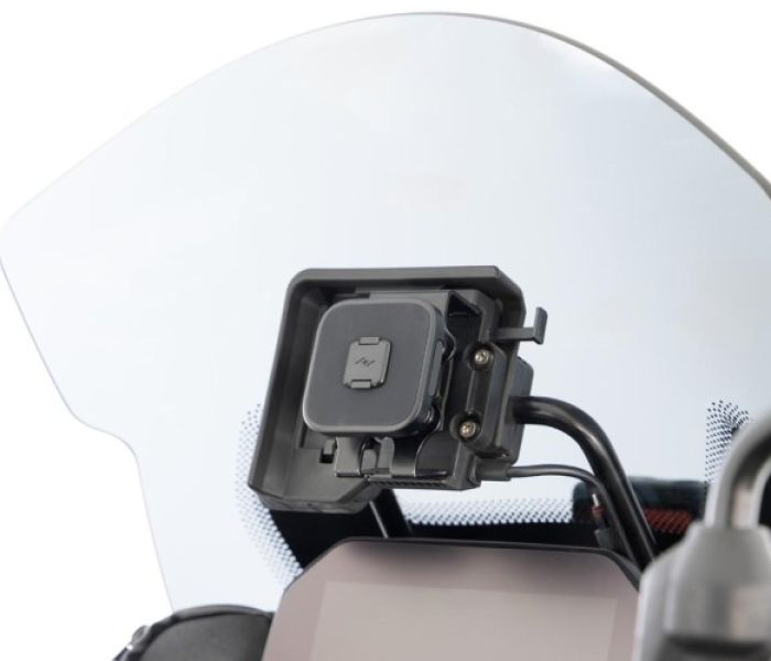 USB-Ladebox mit Peak Design Halterung (Foto: Wunderlich GmbH)