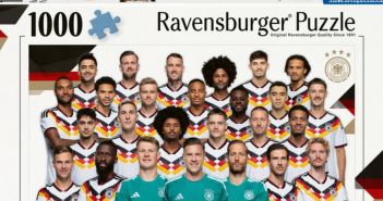 DFB-Fanartikel zur WM 2026 verbinden Spielspaß, Wissen und (Foto: Ravensburger Verlag GmbH)